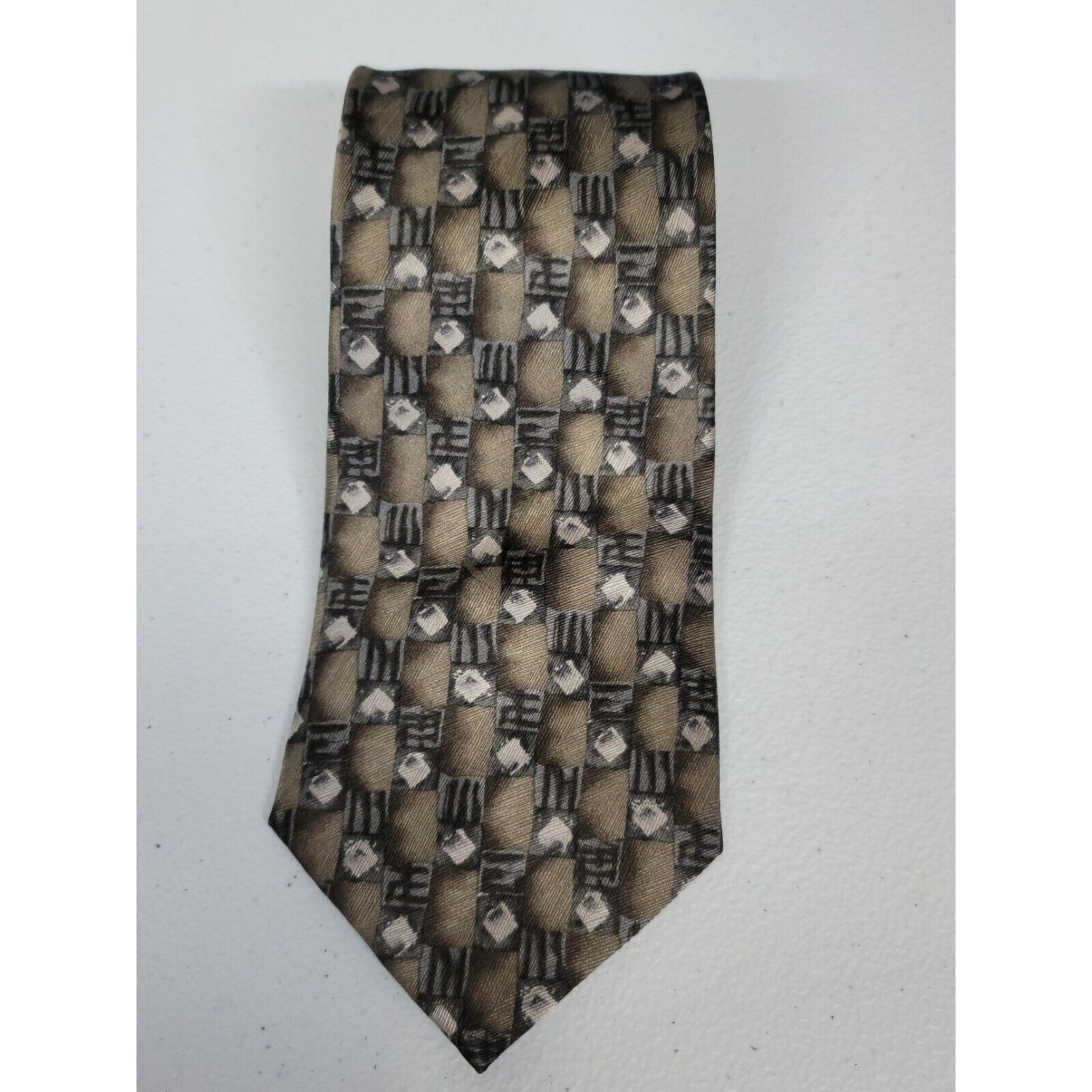 Carlos Devenezia Silk Tie Patterned Italian Silk Tie